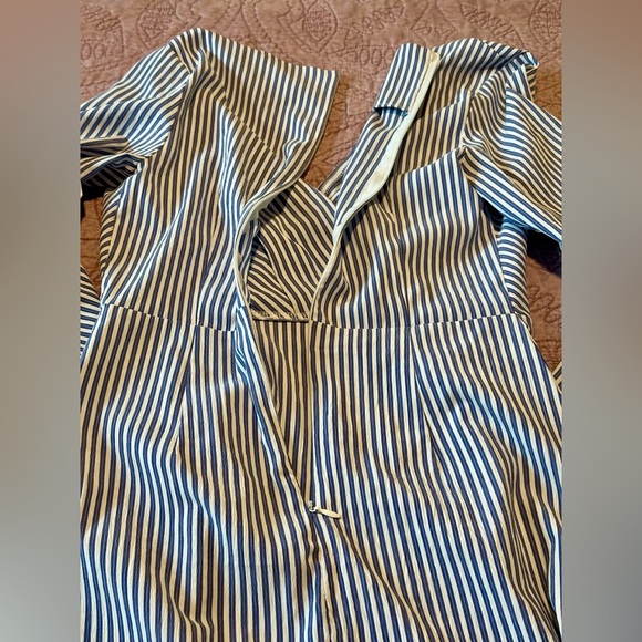 Plain B small blue and white stripe dress - Picture 15 of 15